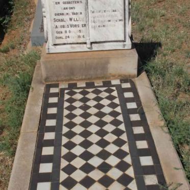 VORSTER Schalk Willem Jakobus 1855-1936