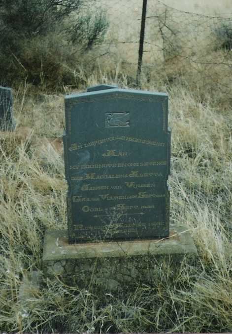 VUUREN Magdalena Aletta, Jansen van