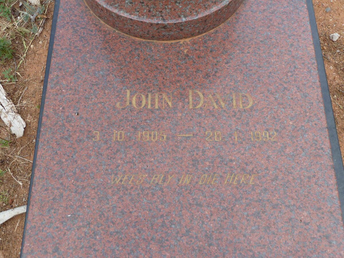 FILMALTER John David 1905-1992