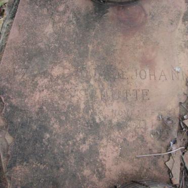 SCHUTTE Izak Edward Johann