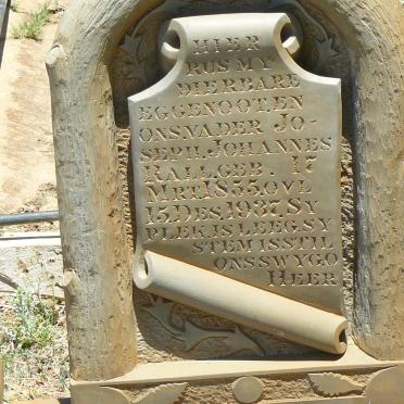 RALL Joseph Johannes 1855-1937