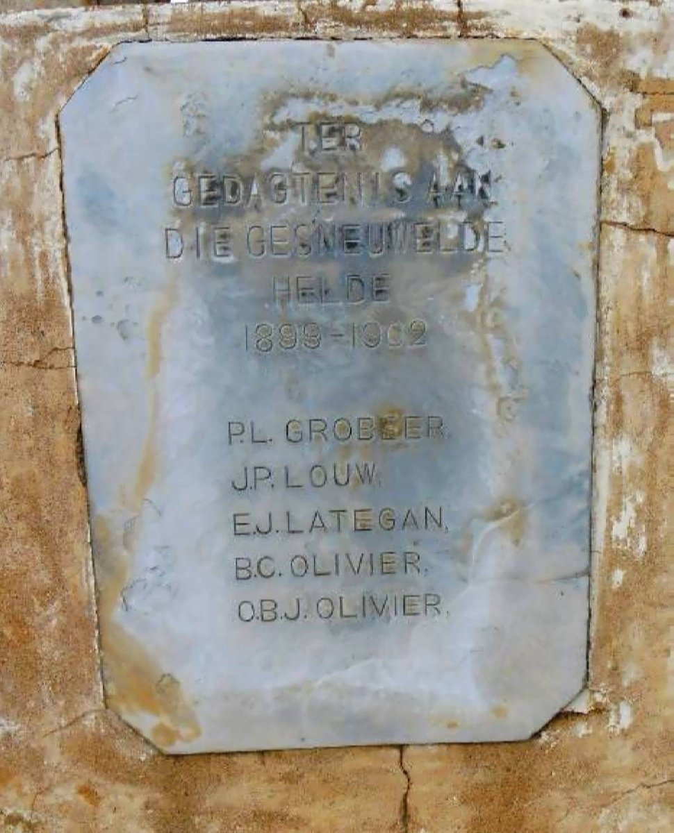 Gesneuwelde Helde 1899-1902