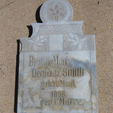 SMITH Beatrix Maria Gertruida 1898-1898