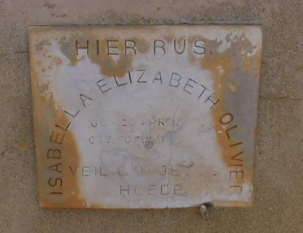 OLIVIER Isabella Elizabeth