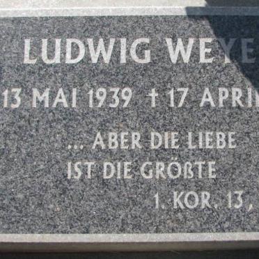 WEYER Ludwig 1939-2006