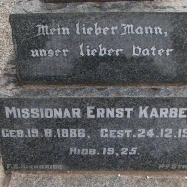 KARBERG Ernst 1886-1947