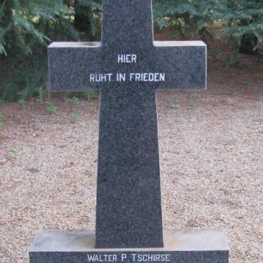 TSCHIRSE Walter P. 1925-1971