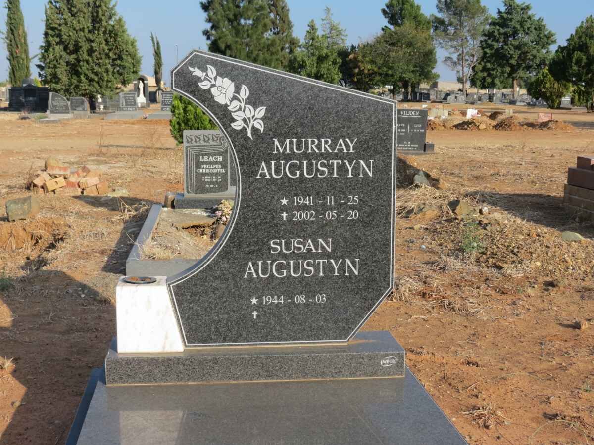 AUGUSTYN Murray 1941-2002 &amp; Susan 1944-