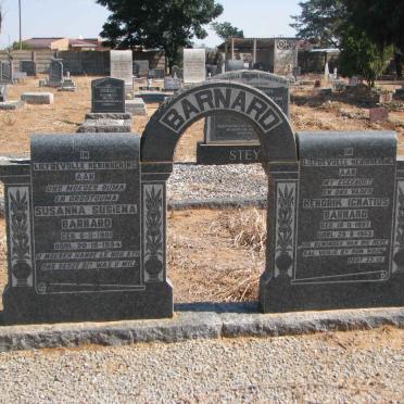 BARNARD Hendrik Ignatius 1897-1953 &amp; Susanna Susiena 1901-1994