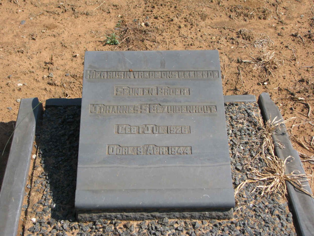 BEZUIDENHOUT Johannes S. 1926-1944