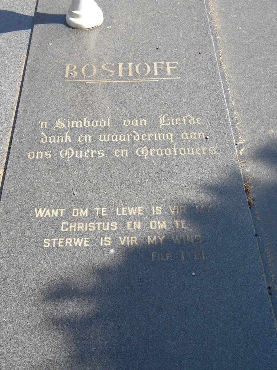 BOSHOFF