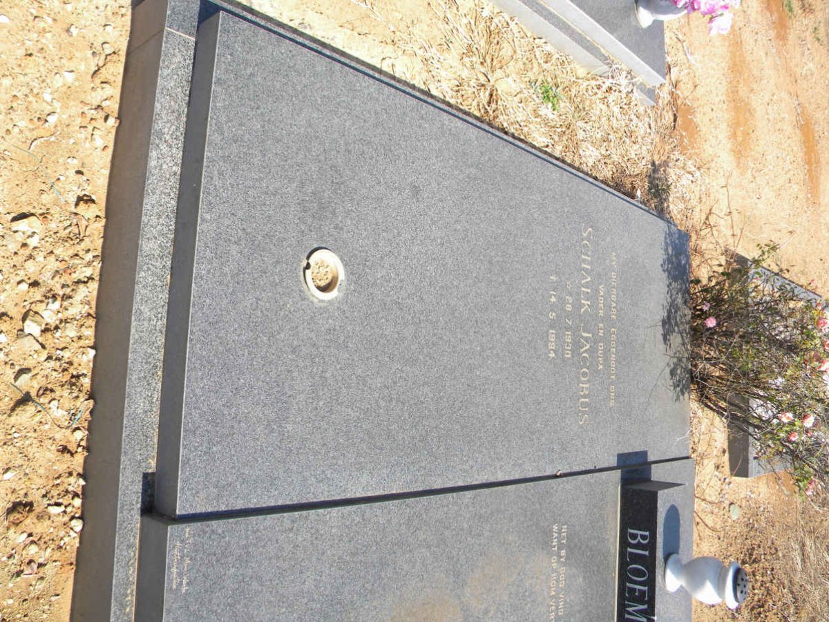 BLOEM Schalk Jacobus 1930-1994