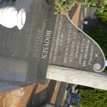 BOOYSEN Jan Jonathan 1919-2000