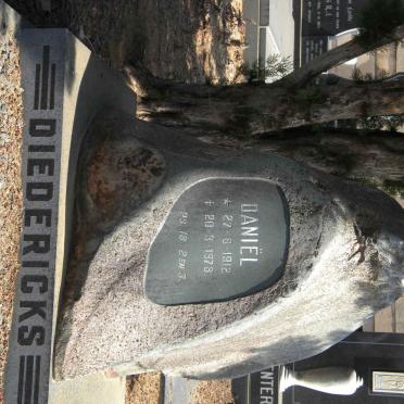 DIEDERICKS Daniël 1912-1978