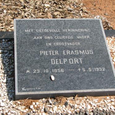 DELPORT Pieter Erasmus 1856-1932