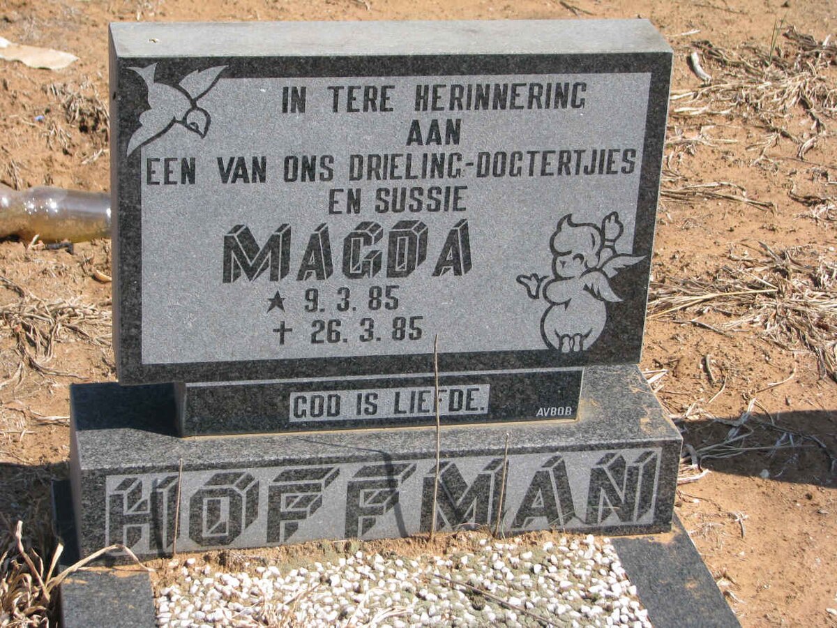 HOFFMAN Magda 1985-1985