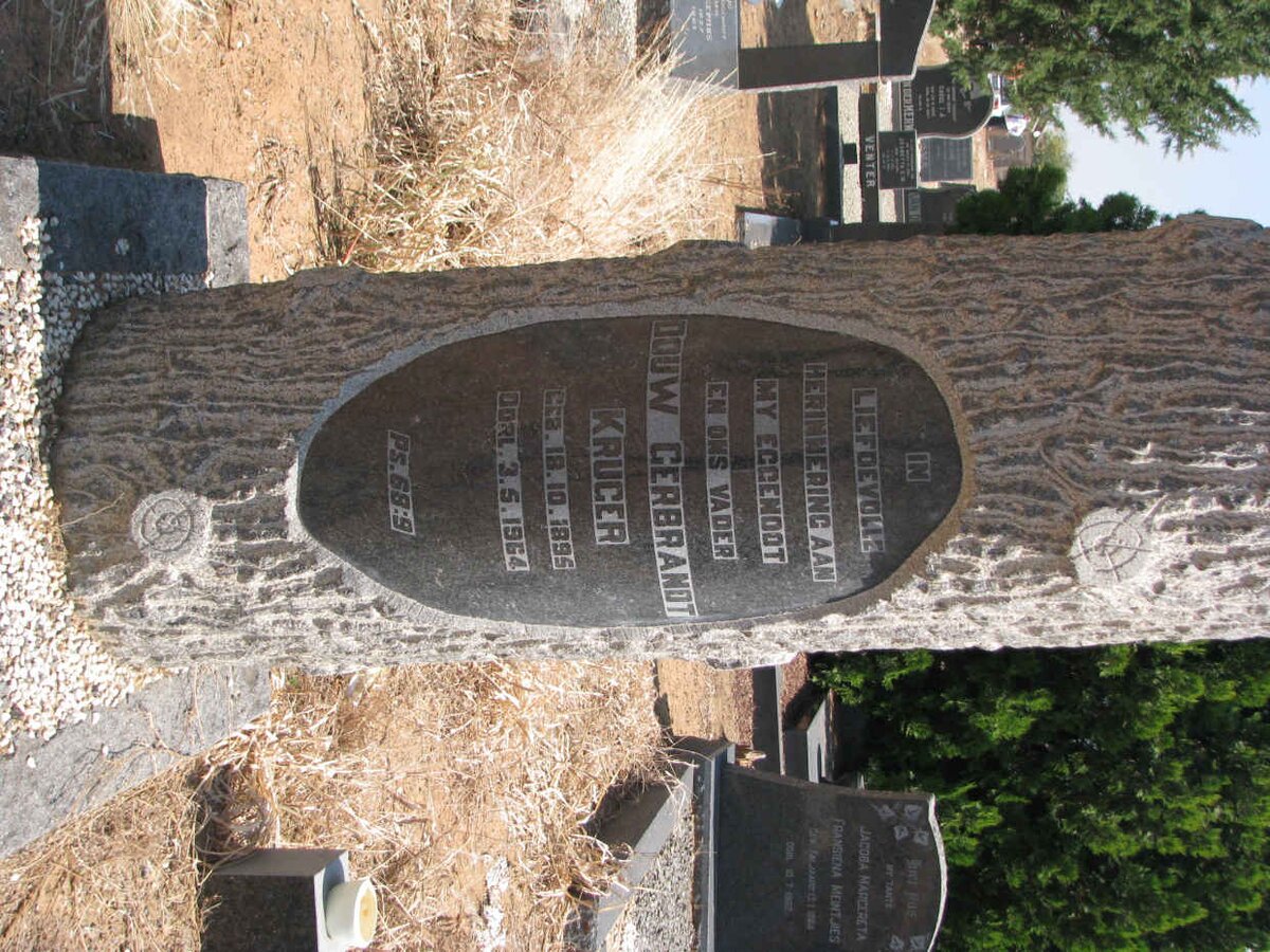 KRUGER Douw Gerbrandt 1895-1964