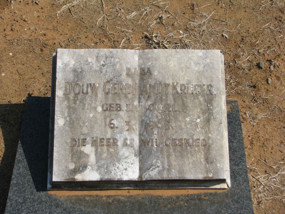 KRUGER Douw Gerbrandt 1965-1965