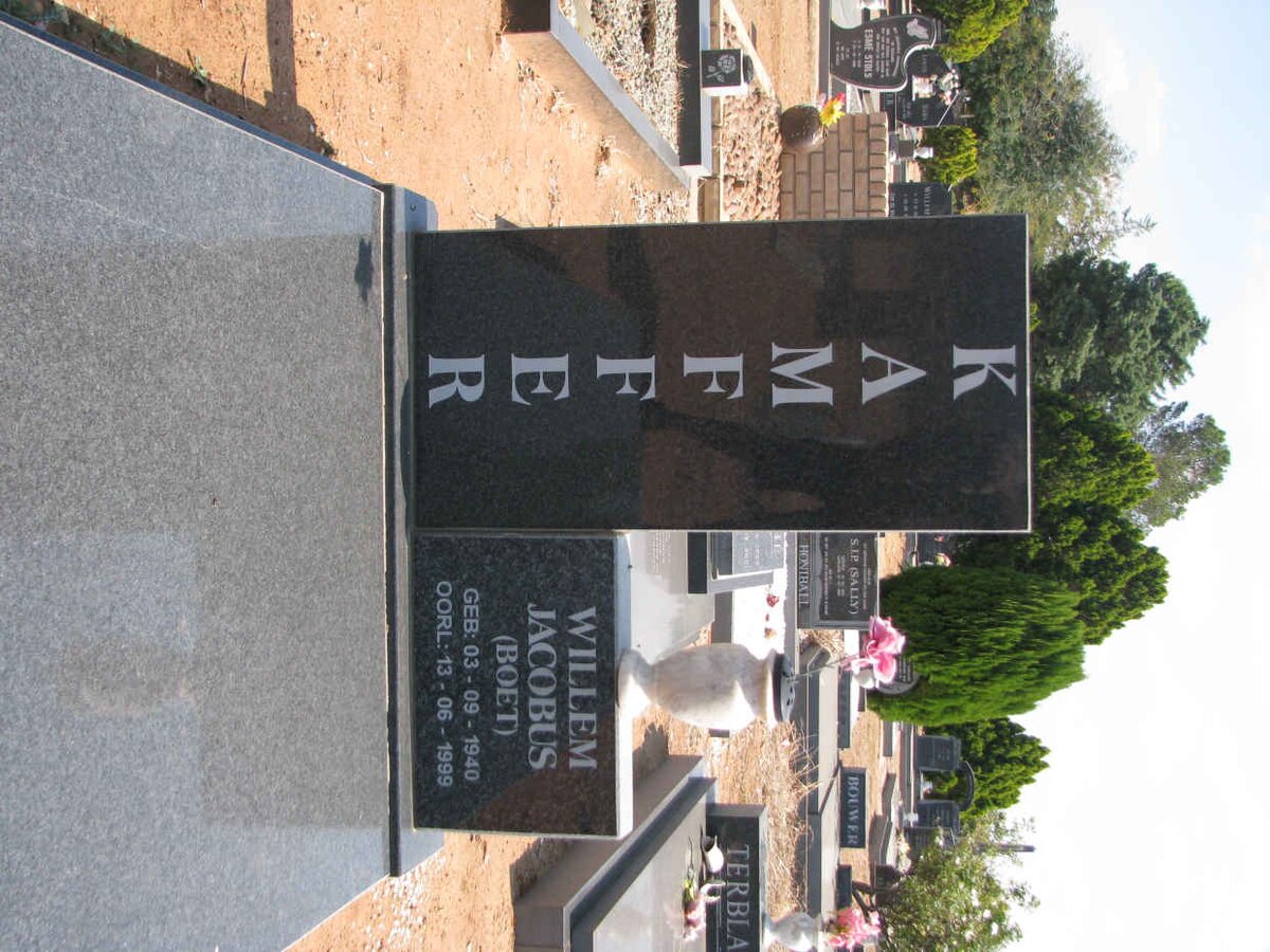 KAMFER Willem Jacobus 1940-1999