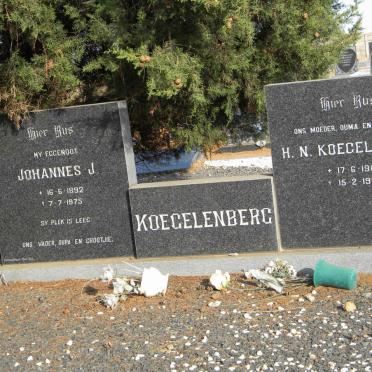 KOEGELENBERG Johannes J. 1892-1975 &amp; H.N. 1903-1985