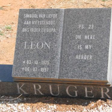 KRUGER Leon 1925-1997