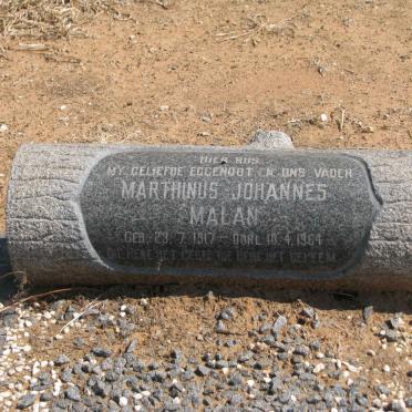 MALAN Marthinus Johannes 1917-1964