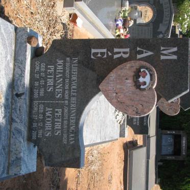 MARÉ Johannes Petrus 1960-2000 :: MARÉ Petrus Jacobus 1992-2000