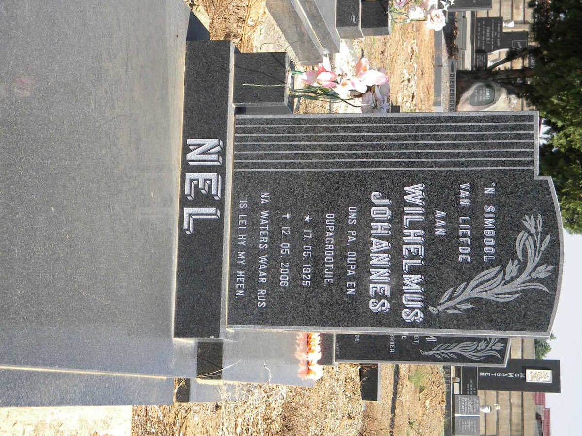 NEL Wilhelmus Johannes 1925-2006