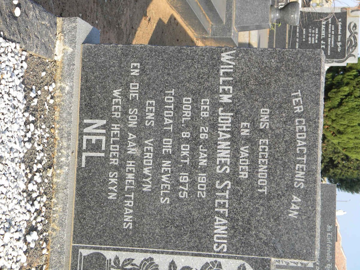 NEL Willem Johannes Stefanus 1902-1975