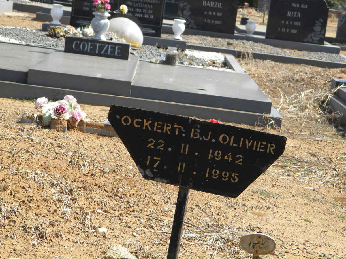 OLIVIER Ockert B.J. 1942-1995