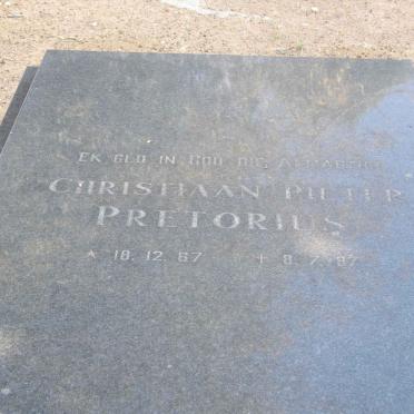 PRETORIUS Christiaan Pieter 1967-1987