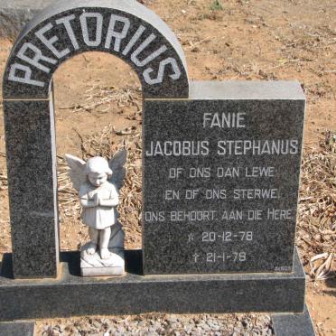 PRETORIUS Jacobus Stephanus 1978-1979