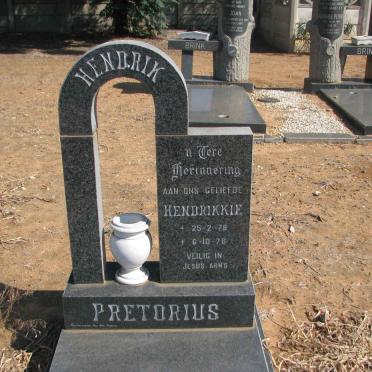 PRETORIUS Hendrik 1978-1978