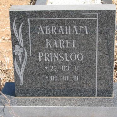 PRINSLOO Abraham Karel 1981-1981