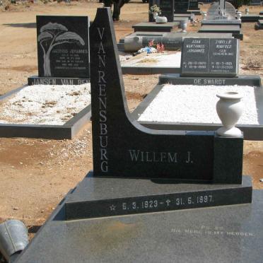 RENSBURG Willem J., van 1923-1997