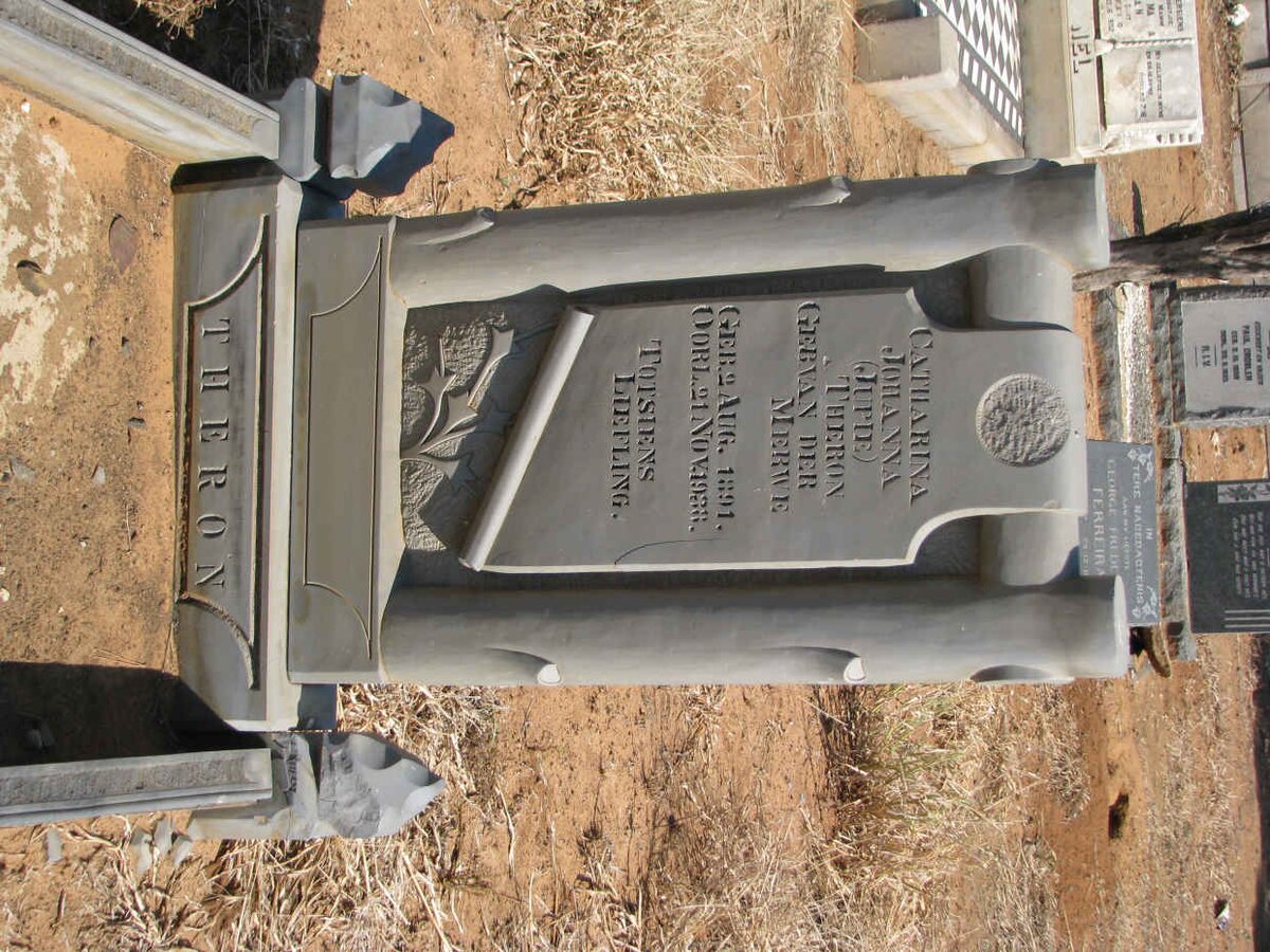 THERON Catharina Johanna nee VAN DER MERWE 1891-1938