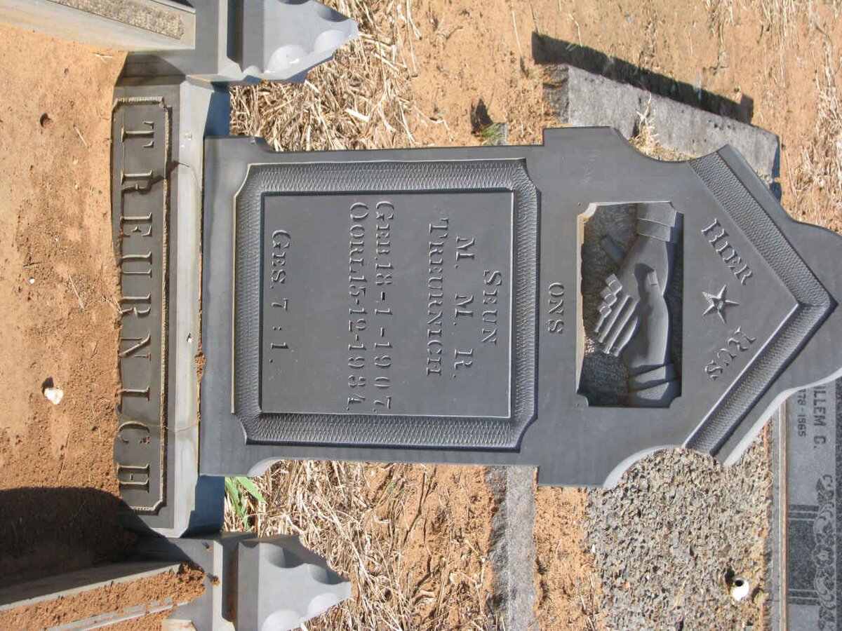 TREURNICH M.M.R. 1907-1934