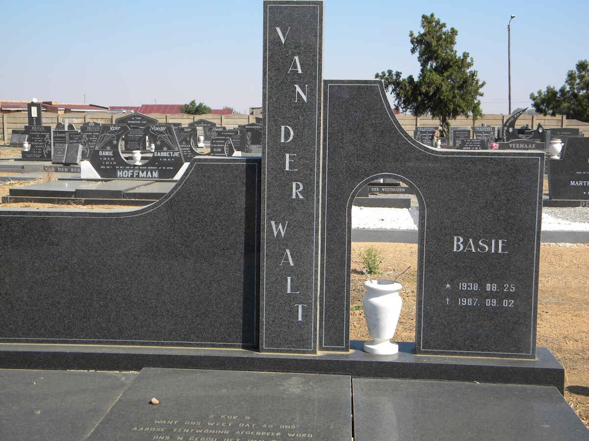 WALT Basie, van der 1938-1987