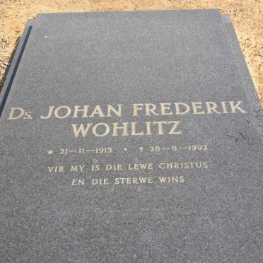 WOHLITZ Johan Frederik 1915-1992