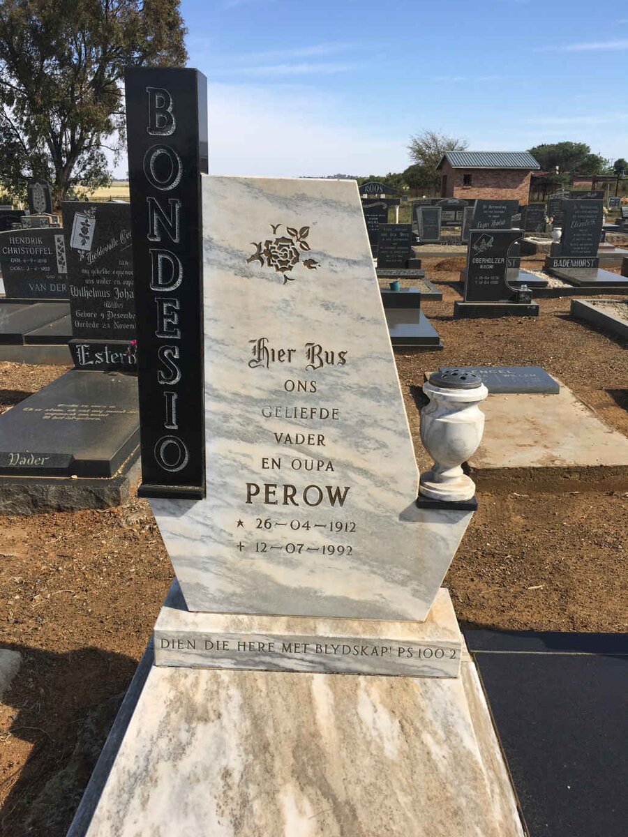 BONDESIO Perow 1912-1992