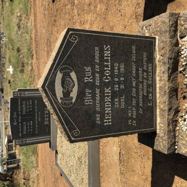 COLLINS Hendrik 1940-1961