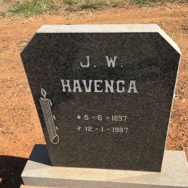 HAVENGA J.W. 1897-1987