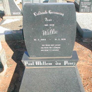 PREEZ Paul Willem, du 1944-1970