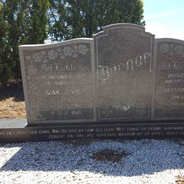 BURGER Izak Schalk 1927-1989 &amp; Johanna G.E. ERASMUS 1929-