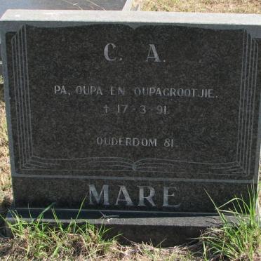 MARE C.A. -1991