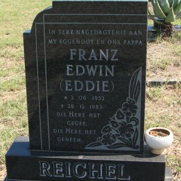REICHEL Franz Edwin 1952-1983