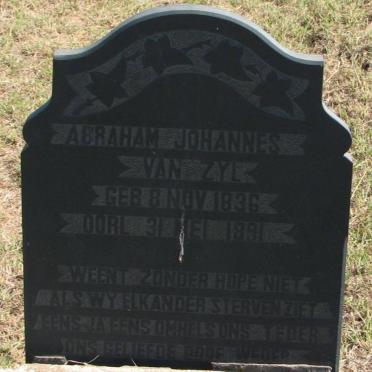 ZYL Abraham Johannes, van 1836-1891