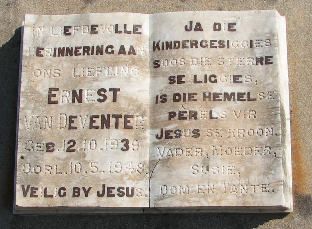 DEVENTER Ernest, van 1939-1948