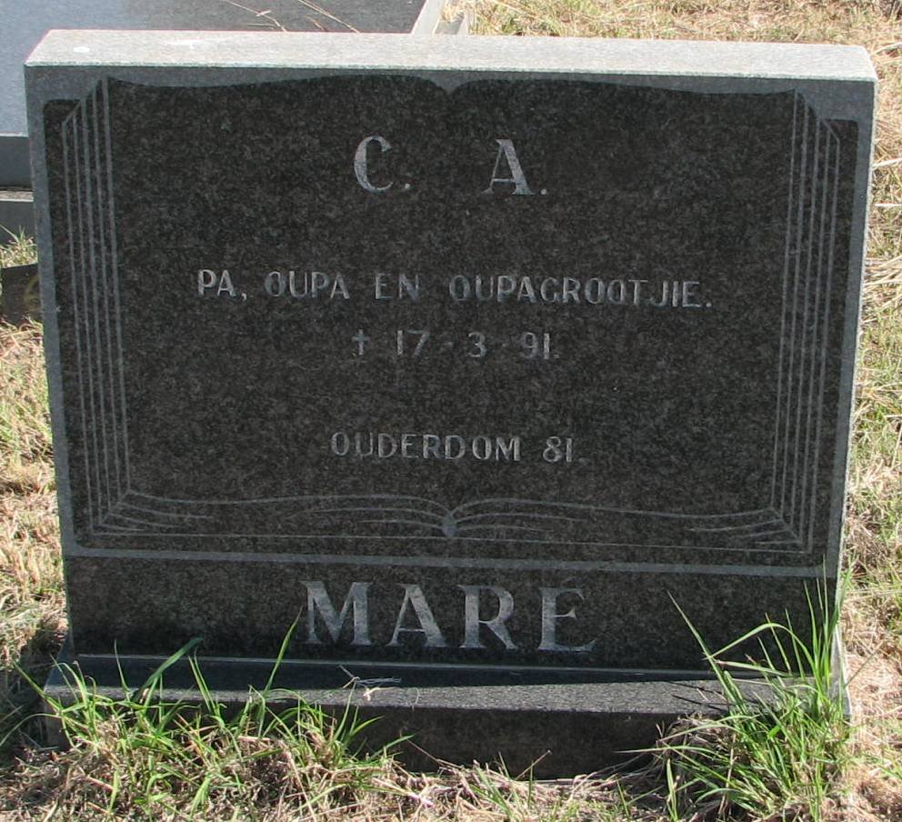 MARE C.A. -1991