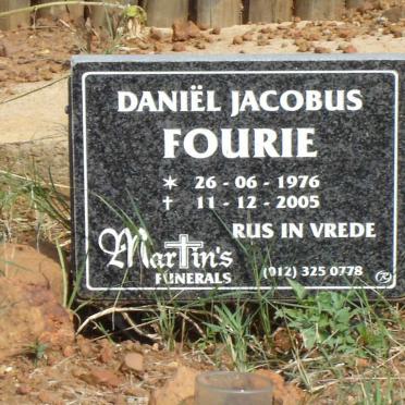 FOURIE Daniel Jacobus 1976-2005